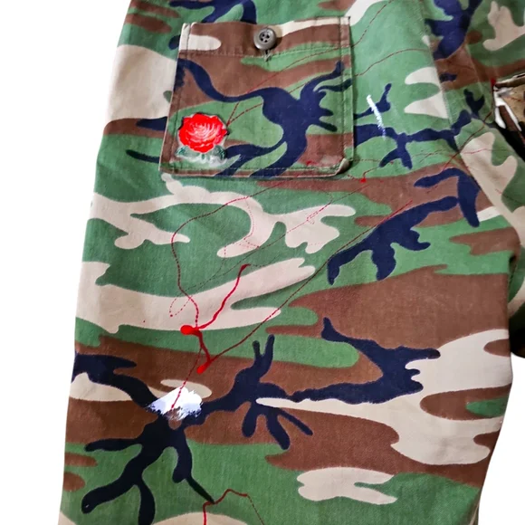 NORMA and MayMe military trousers (Make love not War)